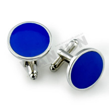 Hard soft enamel metal cufflinks for men